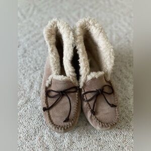UGG Cream Fleece Lined Footwear